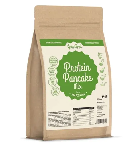 GreenFood Proteinové palačinky marcipán 500 g
