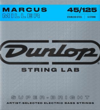 Dunlop DBMMS45125 Marcus Miller Super Bright MD-5 Struny pro 5-strunnou baskytaru