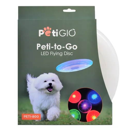 PetiGIO peti-to-Go létající LED disk
