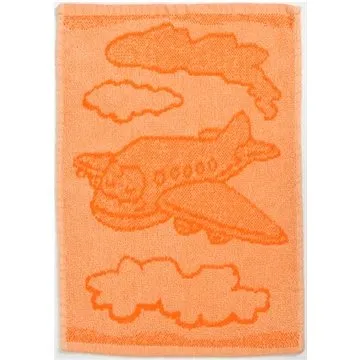 Profod Dětský ručník Plane orange 30×50 cm (040134-PLANEPLANB)