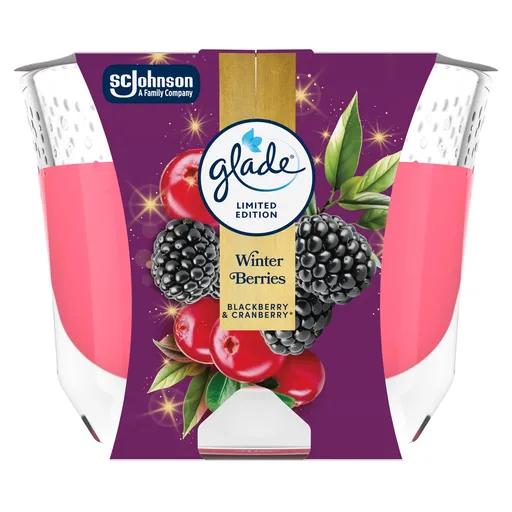 Glade Vonná svíčka Winter Berries 204 g