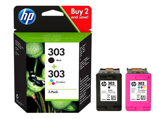 HP 303 3YM92AE barevná (CMYK) sada originální cartridge