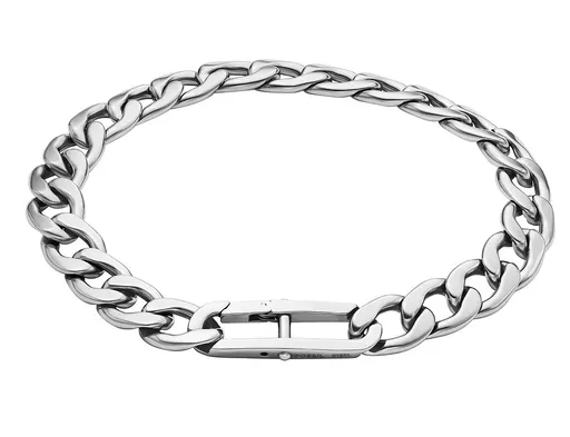 Fossil Nadčasový ocelový náramek pro muže Heritage JF04770040