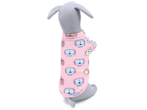 Vsepropejska Wapi hebká mikina pro psa Barva: Černo-oranžová, Délka zad (cm): 40, Obvod hrudníku: 48 - 52 cm