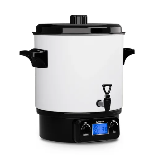 Klarstein Biggie Digital, zavařovací hrnec, 27 l, 2000 W, nerezová ocel