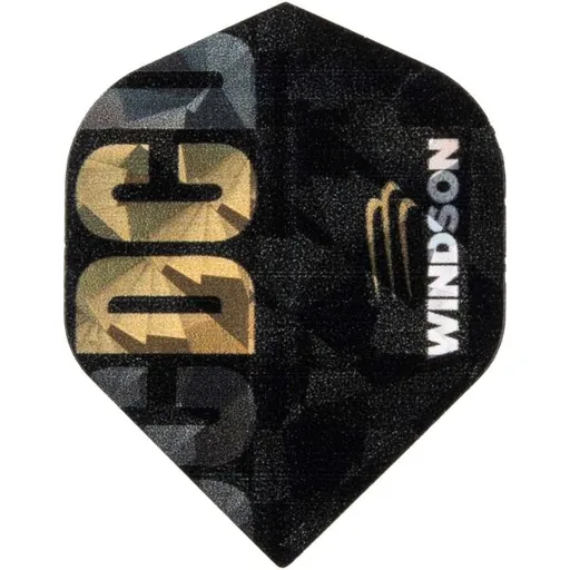 Windson COSMIC DAWN 3 KS Plastové letky, černá, velikost