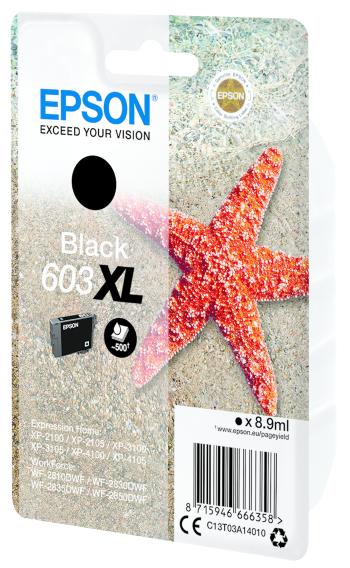 Epson 603XL C13T03A14010 černá (black) originální cartridge