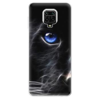 Odolné silikonové pouzdro iSaprio - Black Puma - Xiaomi Redmi Note 9 Pro / Note 9S