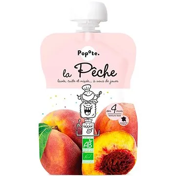 POPOTE BIO broskev 120 g (3760262840468)