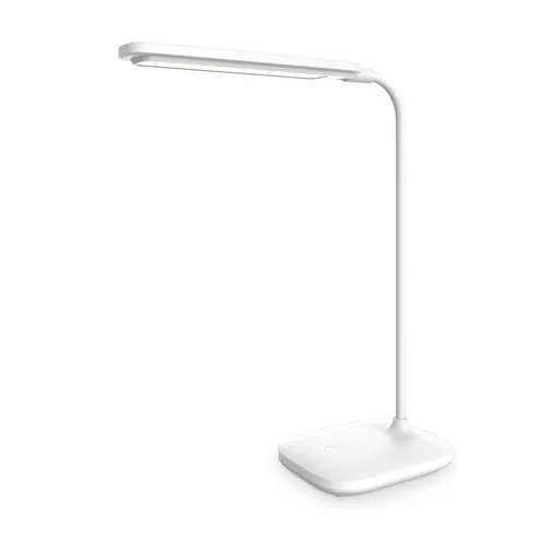 Platinet stolní LED lampa 5W stmívatelná, dotykové ovládání, integrovaná baterie 2400mAh, bílá