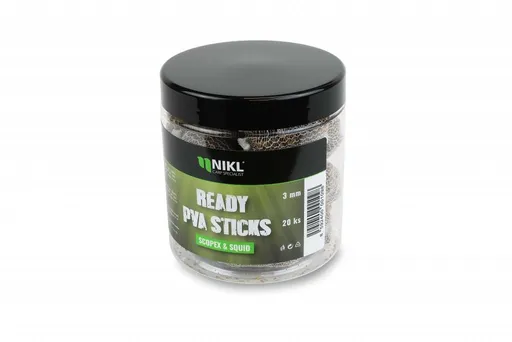 Nikl Ready PVA Stick Scopex & Squid 20ks,Nikl Ready PVA Stick Scopex & Squid 20ks