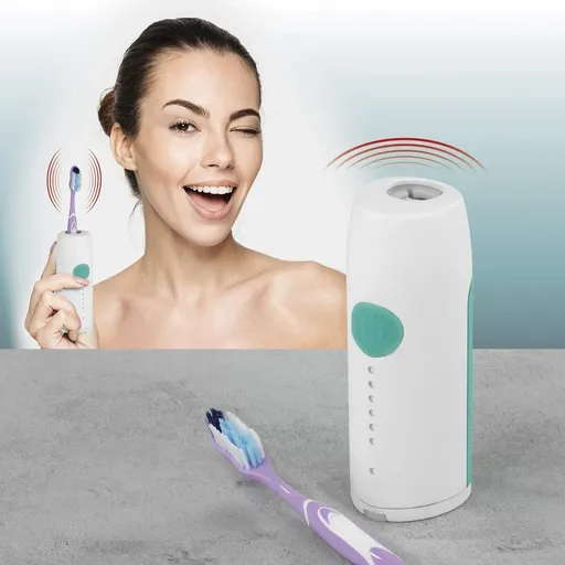 Sonický držák na zubní kartáček