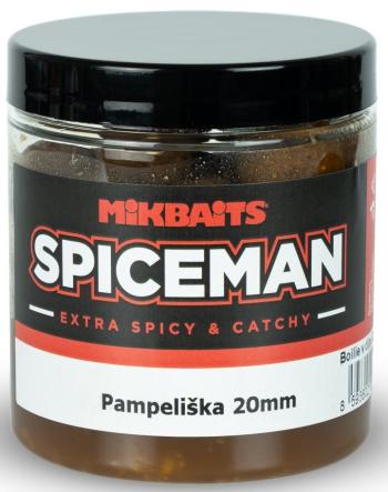 Mikbaits boilie v dipu spiceman pampeliška 250 ml - 20 mm