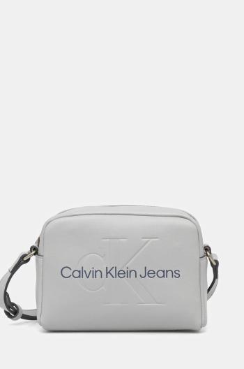 Kabelka Calvin Klein Jeans šedá barva, K60K612220