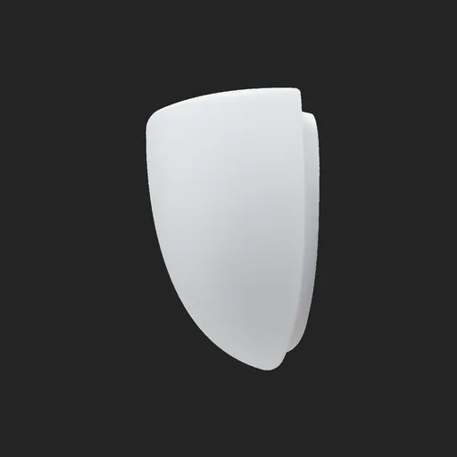 OSMONT LYR59233 LYRA 1 nástěnné skleněné svítidlo bílá IP43 3000 K 13W LED