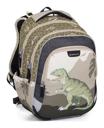 Školní batoh Bagmaster Lumi 24 C Brown/Beige