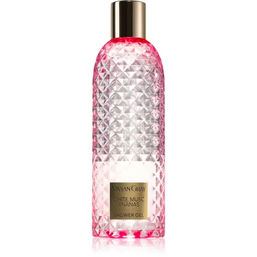 Vivian Gray Gemstone White Musc & Ananas svěží sprchový gel 300 ml