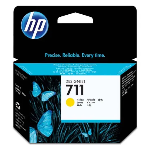 HP CZ132A - originální cartridge HP 711, žlutá, 29ml