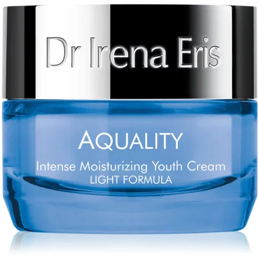 Dr Irena Eris Aquality Intense Moisturizing Youth Cream Light Formula intenzivně hydratační krém s omlazujícím účinkem 50 ml