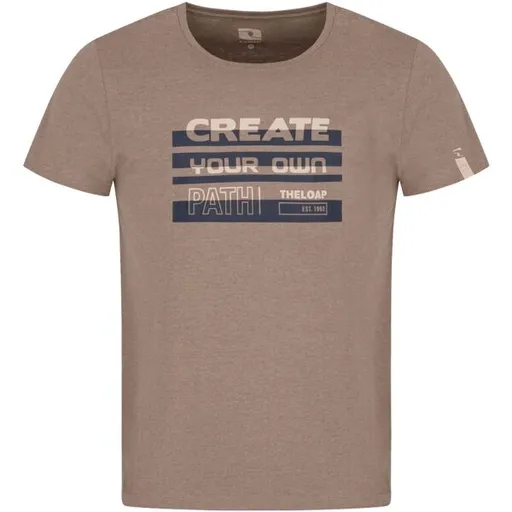 LOAP BENUL Pánské triko, hnědá, velikost