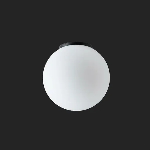 OSMONT STY61733 STYX 3 stropní/nástěnné skleněné svítidlo černá / bílá IP65 4000 K 20W LED DALI