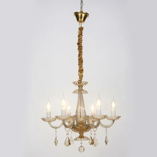 ACA Lighting Crystal závěsné svítidlo BLK80386PCMG