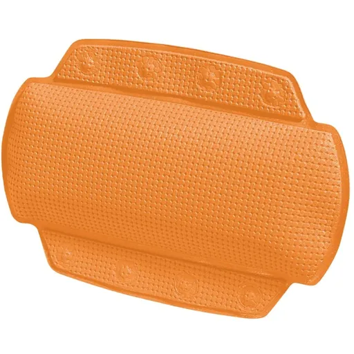 Spirella Polštář do vany ALASKA, oranžová, 32 x 23 cm