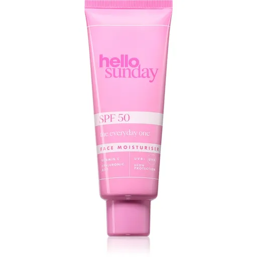 hello sunday the everyday one SPF 50 hydratační krém na obličej SPF 50 75 ml