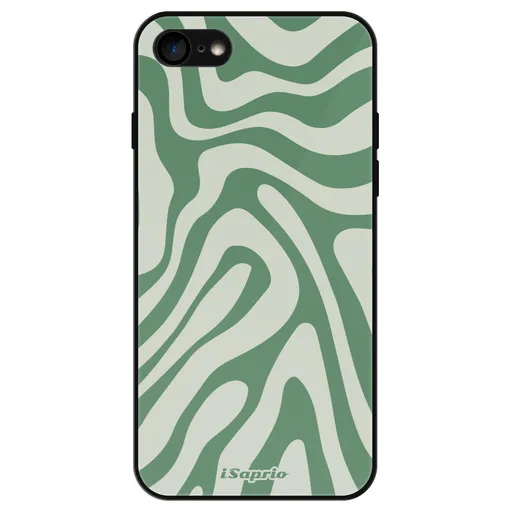 Lesklé pouzdro Exclusive iSaprio - Zebra Green - iPhone 7/8/SE 2020/SE 2022