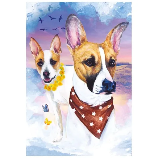 Dino Gump jsme dvojka puzzle 24 dílků FSC