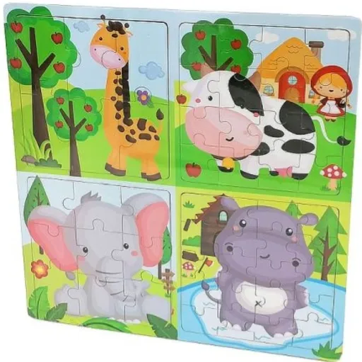 Vkládačka puzzle - Zvířátka