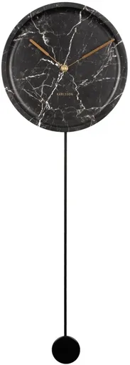 Karlsson Kyvadlové nástěnné hodiny KA5860BK