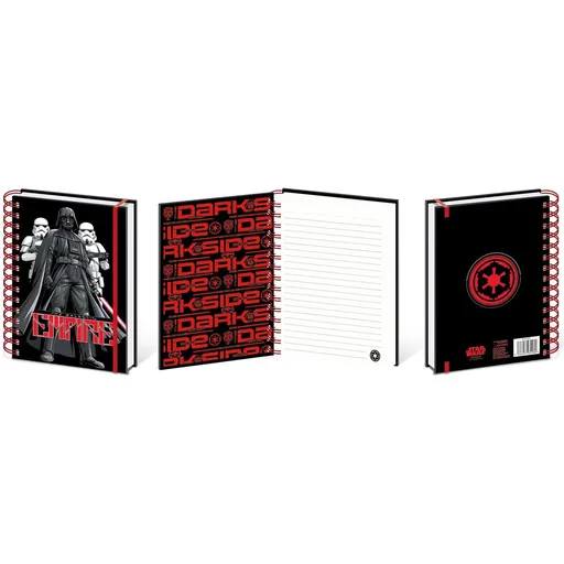 Star Wars kroužkový blok A5 - Dark side DPL10