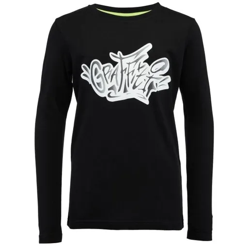 Lewro ZAWAR Chlapecké triko, černá, velikost 128-134