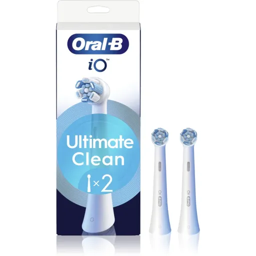 Oral-B iO Ultimate Clean náhradní hlavice pro zubní kartáček White 2 ks