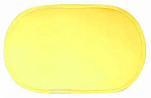 Plastové prostírání ovál TORO 29x44cm žluté