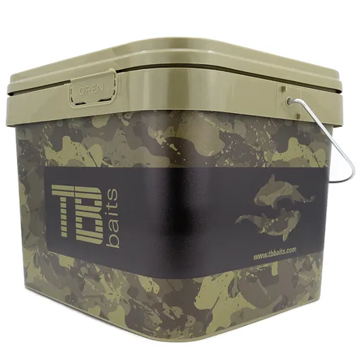 Tb baits kbelík carp camo premium 10 l