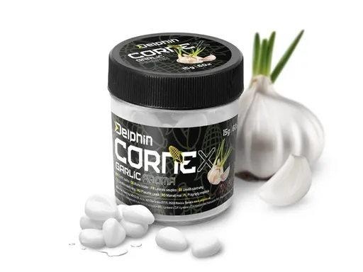 Delphin Umělá nástraha CorneX Pop Up 60ks - Česnek,Delphin Umělá nástraha CorneX Pop Up 60ks - Česnek