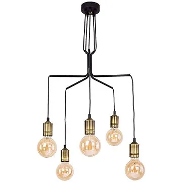 Jupiter 1706 - Lustr na lanku BORNEO 5xE27/60W/230V (89879)