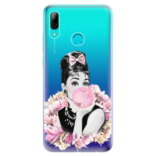 Odolné silikonové pouzdro iSaprio - Pink Bubble - Huawei P Smart 2019
