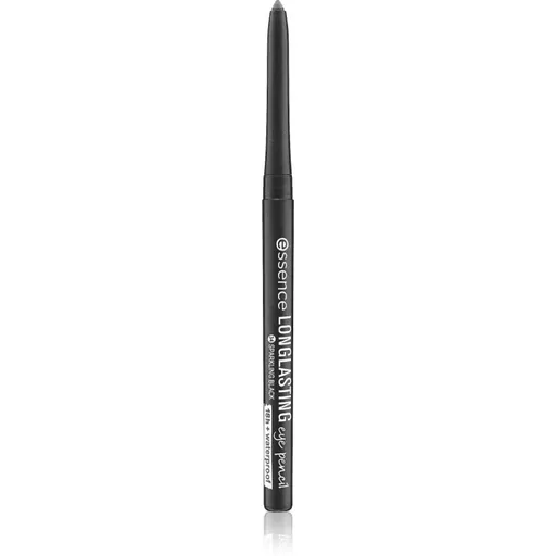 essence LONG-LASTING tužka na oči odstín 34 Sparkling Black 0.28 g