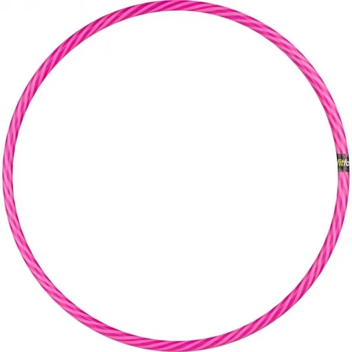 Fitforce HULAHOP 50 Gymnastická obruč, růžová, velikost