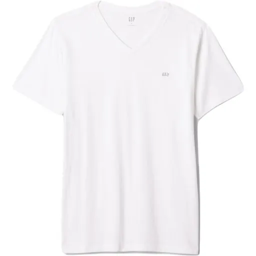 GAP V-FRCH EVERYDAY Pánské tričko, bílá, velikost