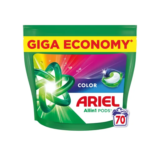 Ariel Color Allin1 kapsle na praní 70 ks