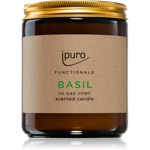 ipuro Functionals Basil vonná svíčka 200 g
