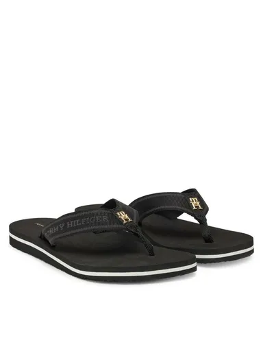 Tommy Hilfiger dámské černé žabky FW0FW08515 36