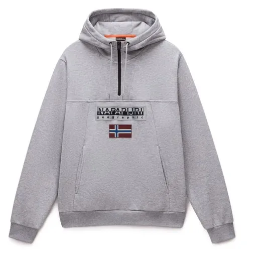Napapijri BURGEE Pánská mikina, šedá, velikost