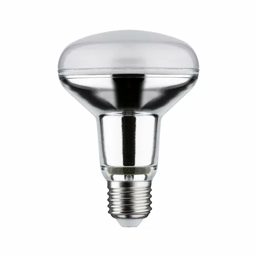 PAULMANN Standard 230V LED reflektor R80 6,5W 4000K stříbrná 290.54