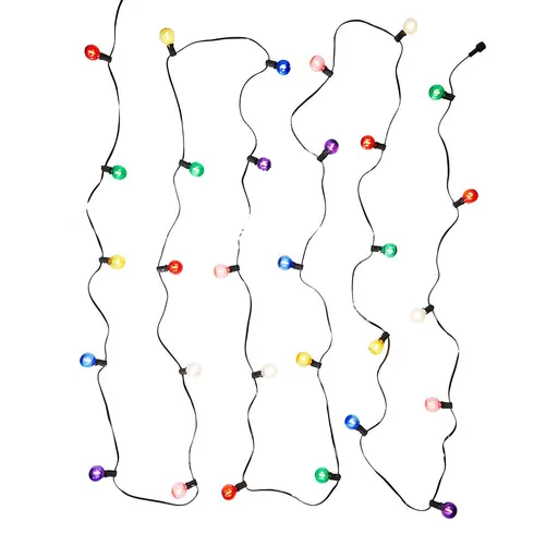 RAINBOW BULBS LED Světelný řetěz venkovní 30 světel