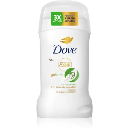 Dove Advanced Care Cucumber & Green Tea tuhý deodorant 50 ml